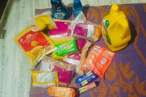 Groceries support for Saritha cheguri