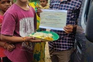 Rakhi Association Srirajamatha Food Drive